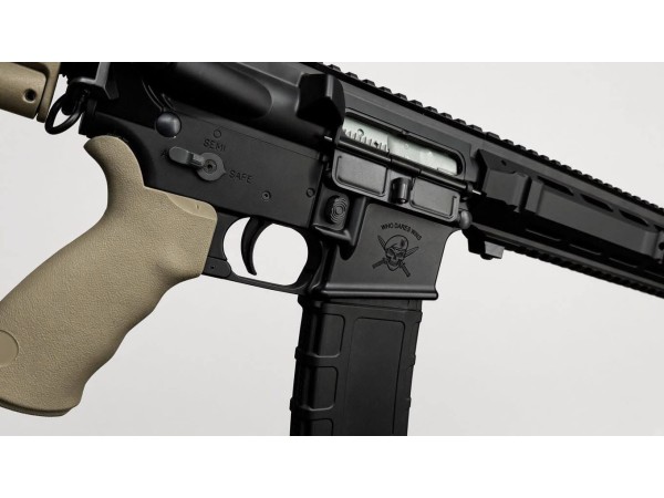 DCA / WELL PRO British L119A2 Style MWS GBB Rifle (Black) 
