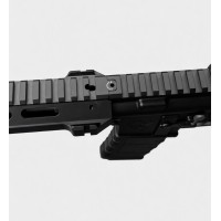 DCA / WELL PRO British L119A2 Style MWS GBB Rifle (Black) 