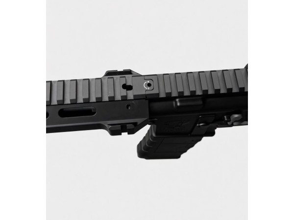 DCA / WELL PRO British L119A2 Style MWS GBB Rifle (Black) 