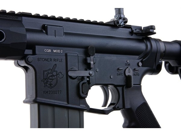 VFC KAC SR16E3 CQB MOD2 GBB Airsoft Rifle V3 (Black)