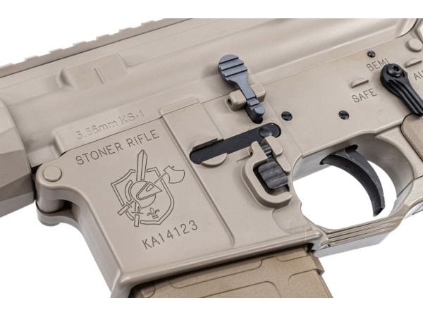 VFC KAC L403A1 KS-1 Gas Blowback Rifle (Tan) 