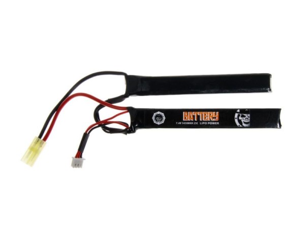 Duel Code 7.4v 1450 MaH 25C Lipo Battery (Nunchuck) Duel Code 7.4v 1450 MaH 25C Lipo Battery (Nunchuck)