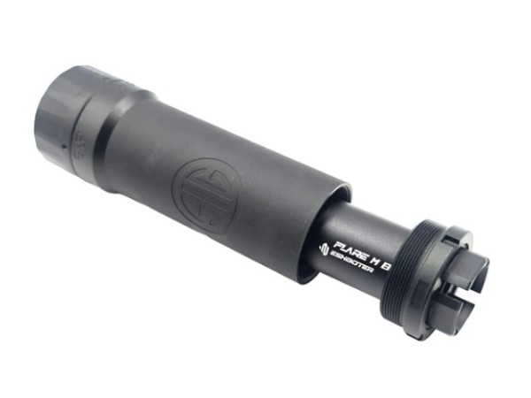 Toxicant LT CAG Style Suppressor with Flash Hider and Tracer Unit (14mm CCW)
