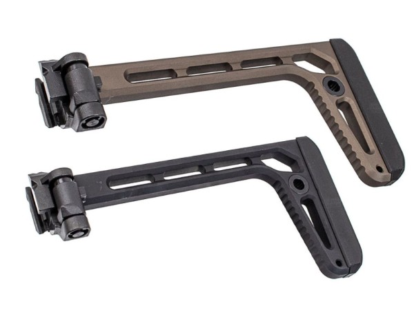 Airsoft Artisan MCX Lightweight Folding Stock (Black / FDE)