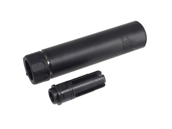 5KU 14mm CCW SOCOM556-RC Dummy Barrel Extension (Black) 