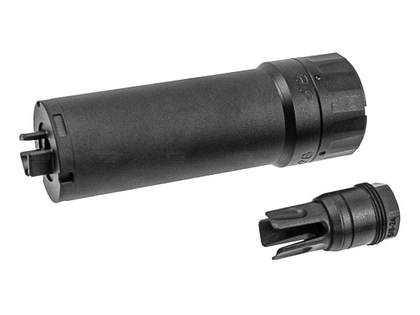 Toxicant LT CAG Style Suppressor with Flash Hider and Tracer Unit (14mm CCW)