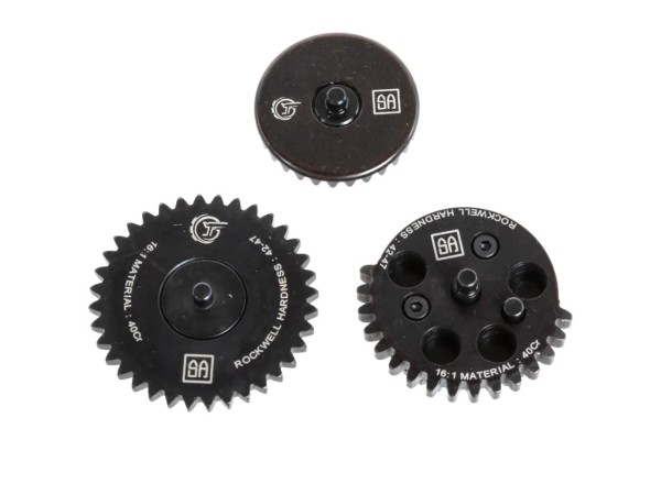 Specna Arms Steel Gear set for Krytac / G&G G2 / G2H / Arcturus V3 (16:1 Ratio) 