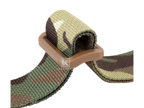 KRYDEX Cordura Modular One Point Rifle Sling (Coyote Brown, Ranger Green, Black, Multi-Cam)