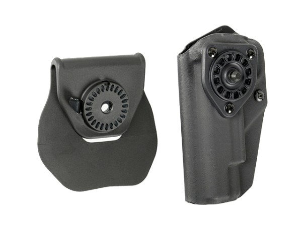 BLUETAC Quick Attachment Kydex Holster for G17 (Black) 