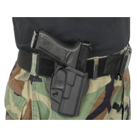 BLUETAC Quick Attachment Kydex Holster for G17 (Black) 