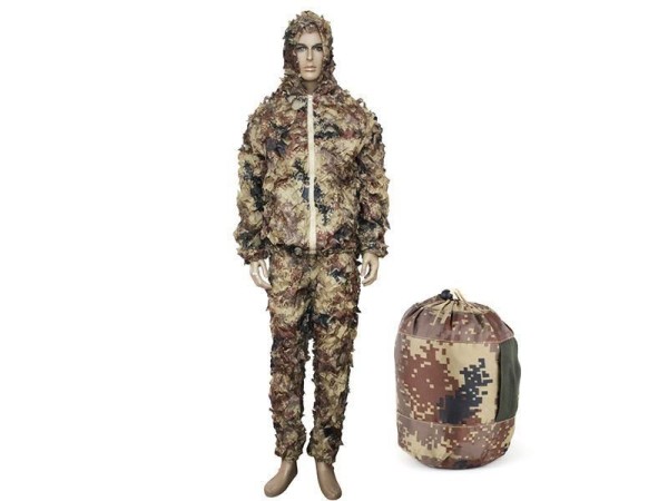 Big Foot Ghillie Suit Leaflike Camouflage Desert