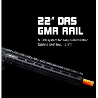 GBLS DAS GDR-15 13.5" M4 - AEG / GBBR Hybrid (2022 New Version) 