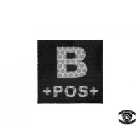 Combat-ID IR patch – B POS  BLOOD TYPE