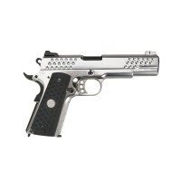 WE Knight Hawk 1911 Full Metal Gas Blowback Pistol WE-71029 (Silver) 