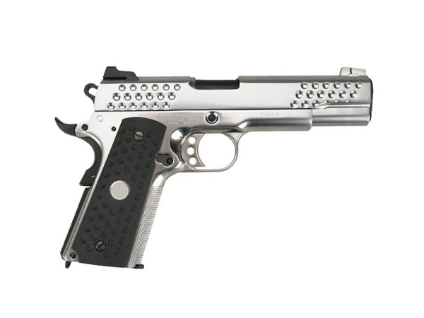 WE Knight Hawk 1911 Full Metal Gas Blowback Pistol WE-71029 (Silver) 