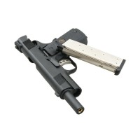 WE 1911 MEU Full Metal Gas Blowback Pistol (Black) 