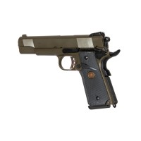 WE M1911 MEU Full Metal Gas Blowback Pistol WE-71026 (OD) 