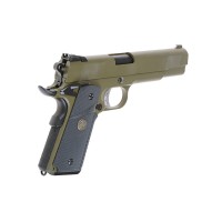 WE M1911 MEU Full Metal Gas Blowback Pistol WE-71026 (OD) 