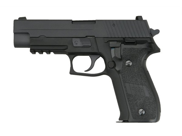 WE P226 MK25 Gas Blowback Pistol (Black)