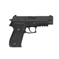 WE P226 MK25 Gas Blowback Pistol (Black)