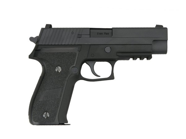 WE P226 MK25 Gas Blowback Pistol (Black)