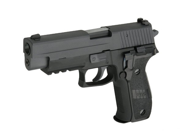 WE P226 MK25 Gas Blowback Pistol (Black)