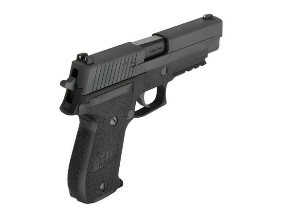 WE P226 MK25 Gas Blowback Pistol (Black)