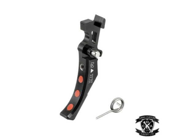 MAXX Model - CNC Aluminium Advanced Trigger (Style D) Black
