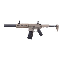 Ares Amoeba Honey Badger Short with Silencer AM-014 (Dark Earth)