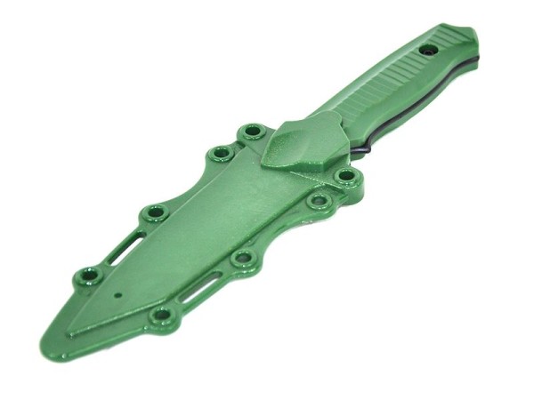 KNV-TD018-OD Rubber Knife with Hard Holster (Green) (KNV-TD018-OD)