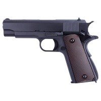 WE - 1911 "Commander" 1943 Full Metal Gas Blowback Pistol (Grey)