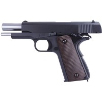 WE - 1911 "Commander" 1943 Full Metal Gas Blowback Pistol (Grey)