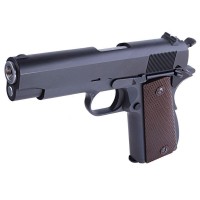 WE - 1911 "Commander" 1943 Full Metal Gas Blowback Pistol (Grey)