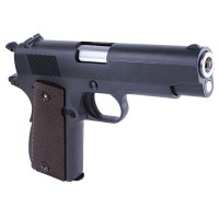 WE - 1911 "Commander" 1943 Full Metal Gas Blowback Pistol (Grey)