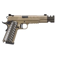 KJWorks 1911 / M45 Compensator Co2 Blowback Pistol (Tan)