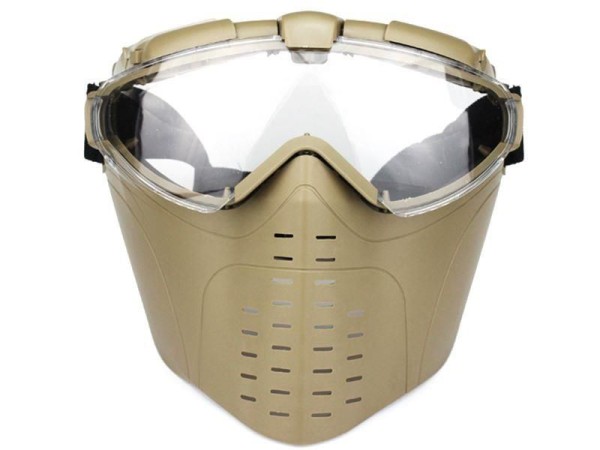 Big Foot Face Mask (Fan - Tan)