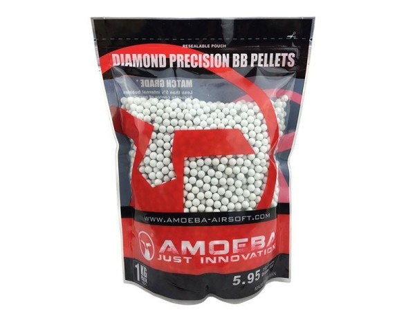 Ares Amoeba Diamond Precision 0.28g (3570) 1 Kilo BB's