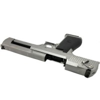 Cybergun Licensed Magnum Research Inc. Desert Eagle 50AE Gas Blowback Pistol (Silver)