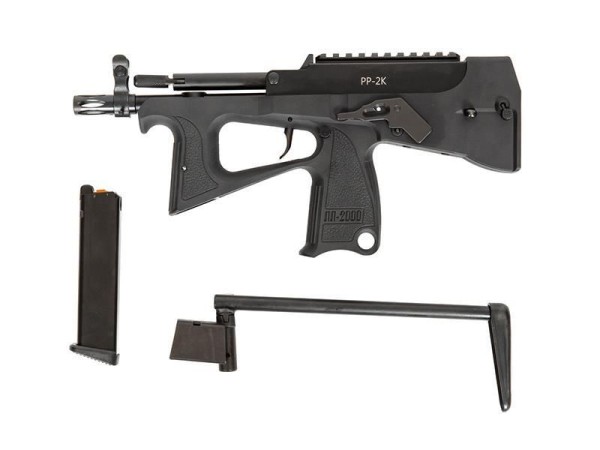 PP2K 9mm Green Gas SMG (Black) 