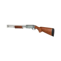 S&T ST870 STD Spring Shotgun Full Metal, Limited Edition (Silver)