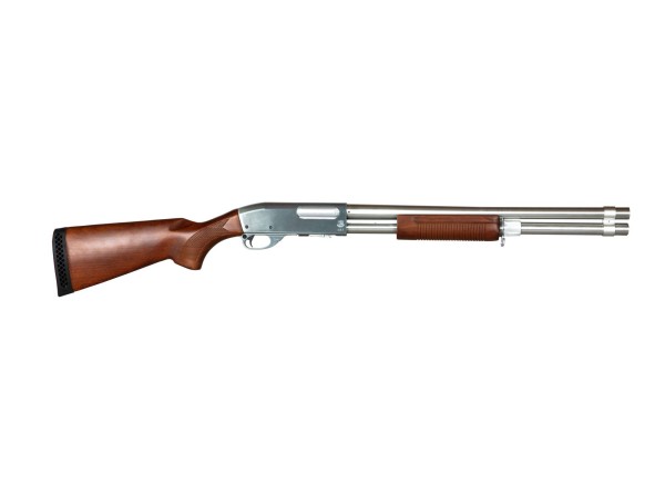 S&T ST870 STD Spring Shotgun Full Metal, Limited Edition (Silver)