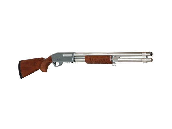 S&T ST870 STD Spring Shotgun Full Metal, Limited Edition (Silver)