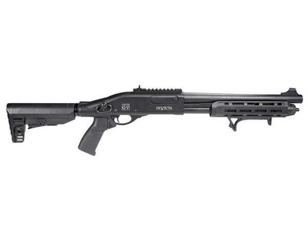Secutor M870 Velites Invicta Gas Shotgun M-lok (Black)