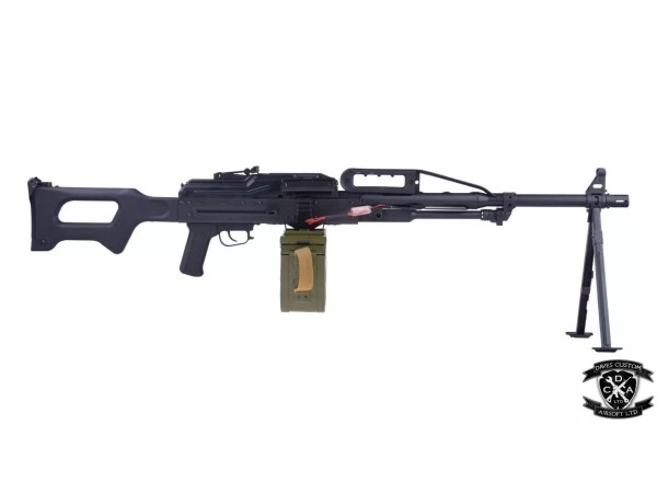 LCT PKP Machine Gun AEG (Black) 