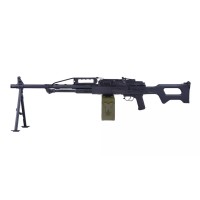 LCT PKP Machine Gun AEG (Black) 