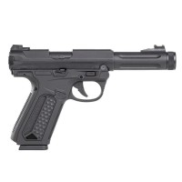 Action Army Ruger MKII AAP01 Gas Blowback Pistol (Black) 