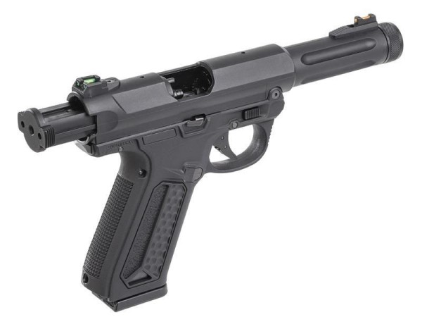 Action Army Ruger MKII AAP01 Gas Blowback Pistol (Black) 