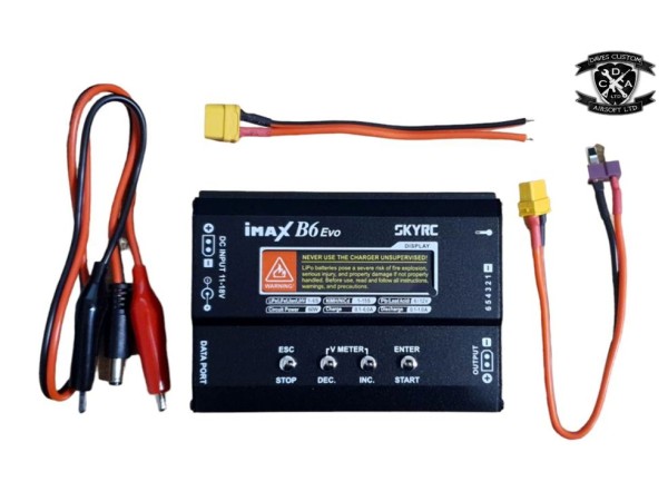 SkyRC Imax B6 Evo LiPo / LiFe / LiLon / NiMH / NiCd / PB Smart Charger (With UK Plug) 