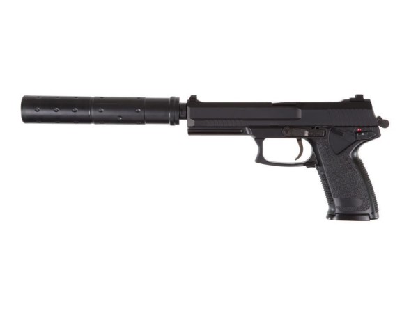 HFC 23 Socom Non Blowback Gas Pistol with Silencer (Black)
