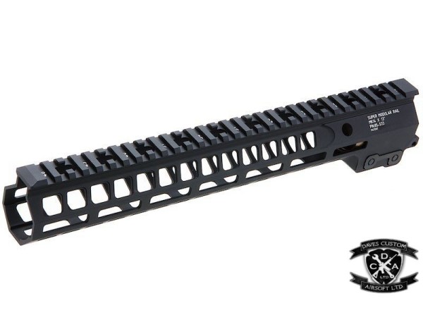 AngryGun MK14 M-LOK Rail System Black (9.5" / 13")